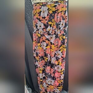 Strapless pant jumper with pockets